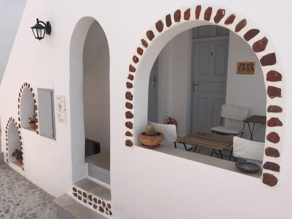 Christos Apartments Oia ภายนอก รูปภาพ